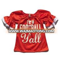 bulk wholesale kids boutique clothing unique baby girl names images children football tops jersey