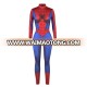 Hot selling 2017 Halloween Spiderman Digital Print Siamese Pants cosplay clothes girls for gift